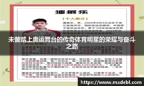 未曾踏上奥运舞台的传奇体育明星的荣耀与奋斗之路
