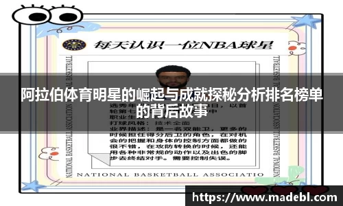 阿拉伯体育明星的崛起与成就探秘分析排名榜单的背后故事