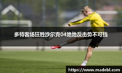 多特客场狂胜沙尔克04绝地反击势不可挡